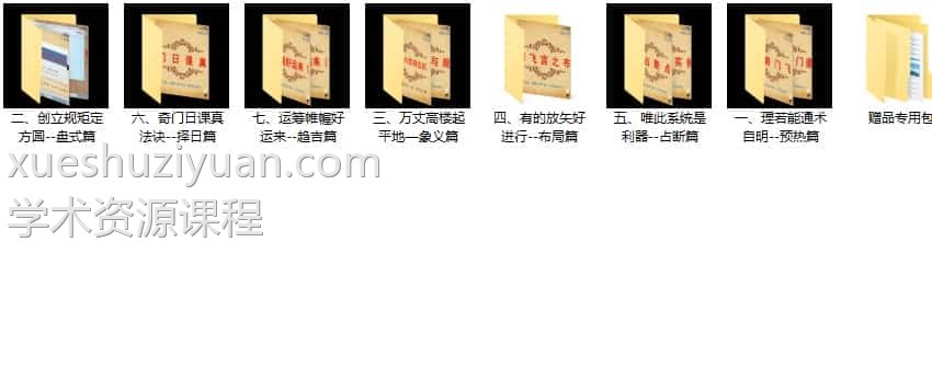 大易本无涯奇门飞宫教学视频7部+资料pdf 百度盘下载阿里云盘下载F1355插图