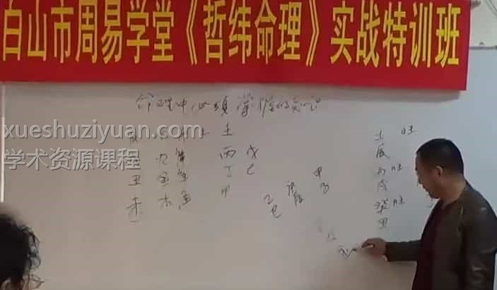 李哲纬白山市周易学堂哲纬命理实战特训班教学 34集，百度网盘下载，阿里云盘下载插图