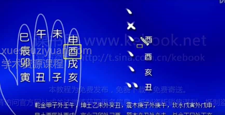 杨春义 易经六爻占卜术视频21合集百度盘下载插图