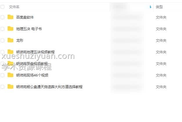 明师苑地理五绝罗盘寻龙点穴实例杨公风水峦头视频教程+讲义+pdf书籍插图1