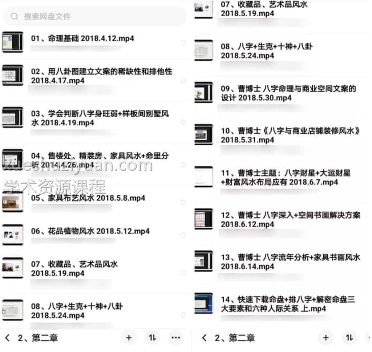 2018年曹博士 368软装风水37集36.76G插图1