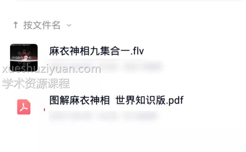麻衣相法九集合一视频1集+资料插图