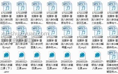 顿龙盲派八字教程电子版加录音插图