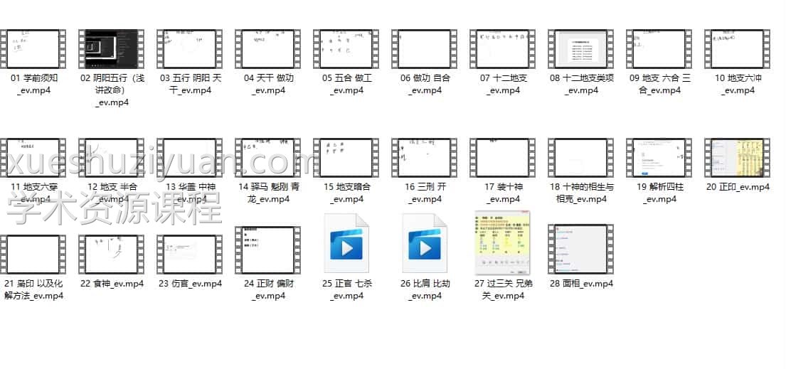最新催老师催文举徒弟卯木2022盲派命理基础课程插图