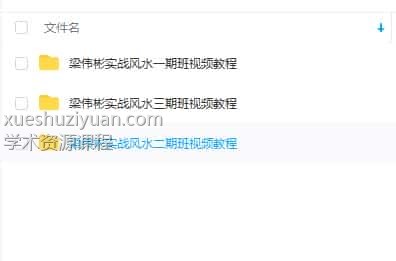 梁伟彬实战风水1+2+3期秘授视频87合集下载插图
