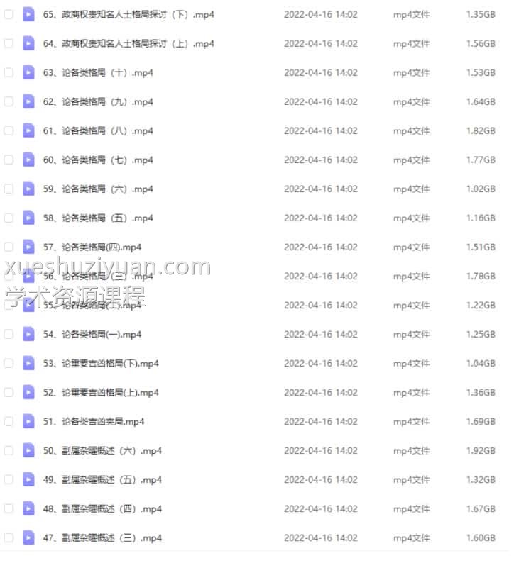 藏宫老师南派 紫微斗数人生智慧藏宫百度网盘65视频插图1