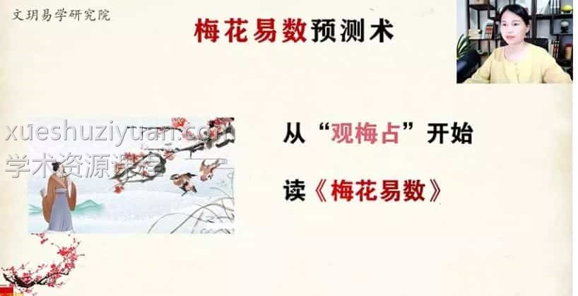 文玥梅花易数视频课程20集插图
