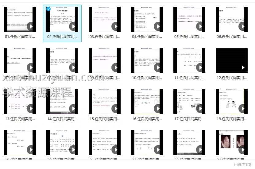 任付红弟子2019网络教学视频插图