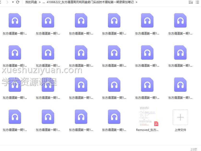 东方循道周月莉阴盘奇门实战技术揭秘第一期录音加笔记插图