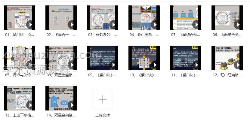 独家好课程 吉容良《玄空风水弟子班》14集插图1